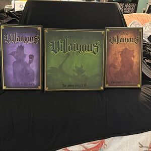 Disney Villainous game with 2 add on sets